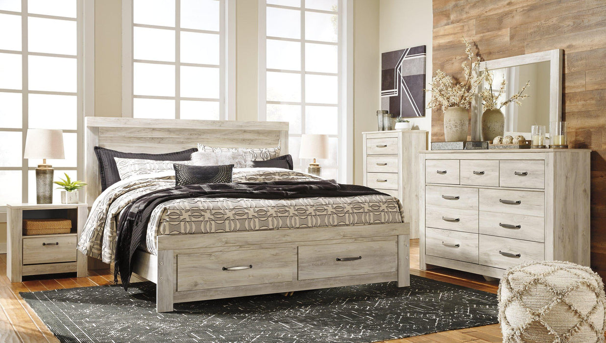 Bellaby Bed with 2 Storage Drawers - MI Hometown Furnishings (MI)*