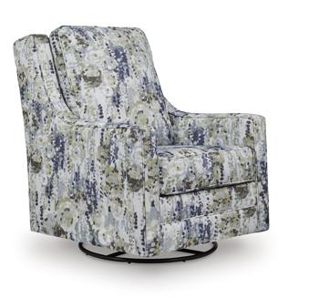 Dustinford Swivel Glider Accent Chair - MI Hometown Furnishings (MI)*
