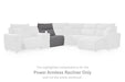 Modmax Reclining Sectional with Audio Consoles - MI Hometown Furnishings (MI)*