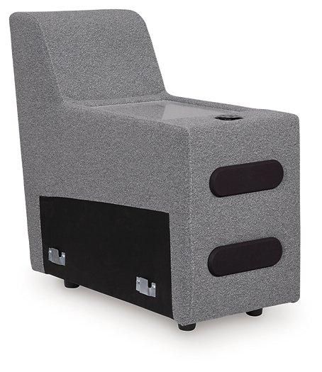 Modmax Reclining Sectional with Audio Consoles - MI Hometown Furnishings (MI)*