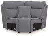 Modmax Reclining Sectional with Console - MI Hometown Furnishings (MI)*