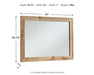 Hyanna Bedroom Mirror - MI Hometown Furnishings (MI)*