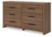 Broachmyn Dresser and Mirror - MI Hometown Furnishings (MI)*