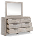 Broachmyn Dresser and Mirror - MI Hometown Furnishings (MI)*