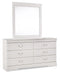 Anarasia Dresser and Mirror - MI Hometown Furnishings (MI)*
