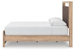 Kinlanni Upholstered Bed - MI Hometown Furnishings (MI)*