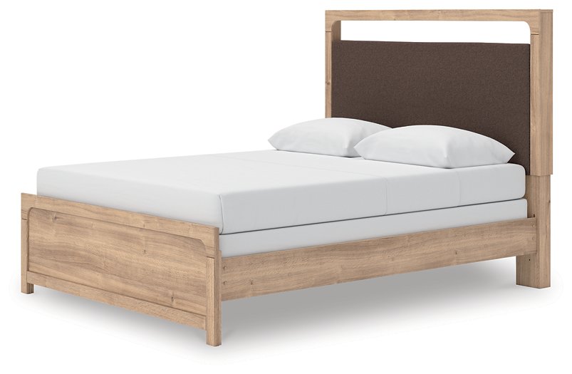 Kinlanni Upholstered Bed - MI Hometown Furnishings (MI)*