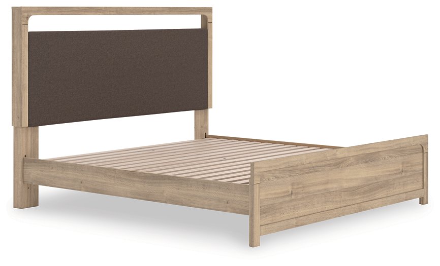 Kinlanni Upholstered Bed - MI Hometown Furnishings (MI)*
