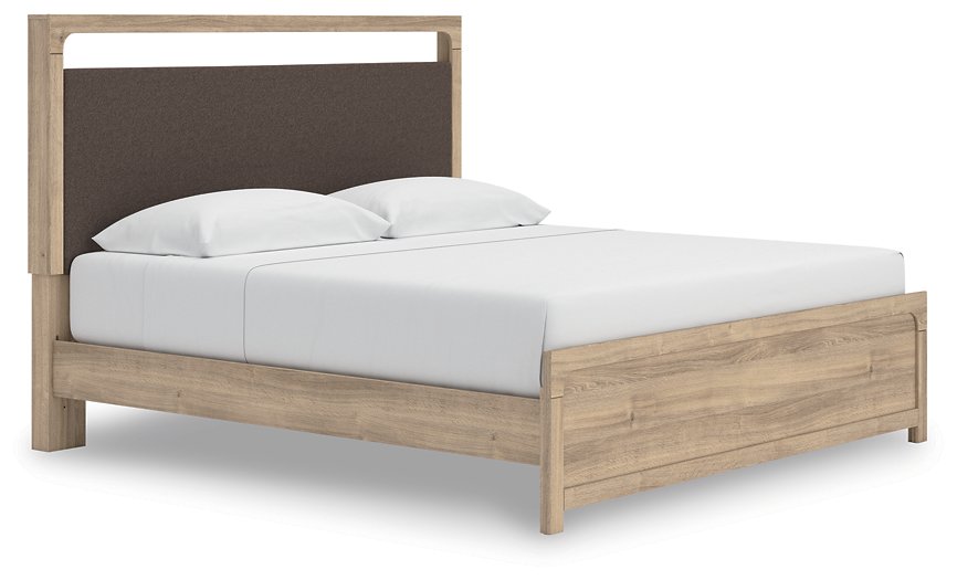 Kinlanni Upholstered Bed - MI Hometown Furnishings (MI)*