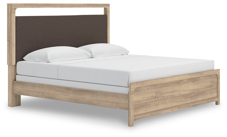 Kinlanni Upholstered Bed - MI Hometown Furnishings (MI)*
