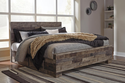 Derekson Bed with 2 Side Storage - MI Hometown Furnishings (MI)*