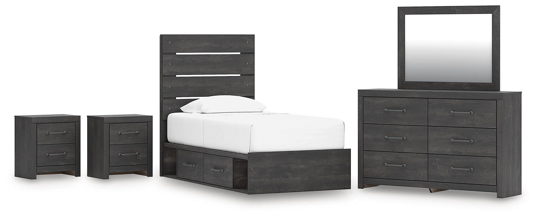 Hollivern Bedroom Set - MI Hometown Furnishings (MI)*