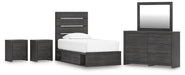 Hollivern Bedroom Set - MI Hometown Furnishings (MI)*