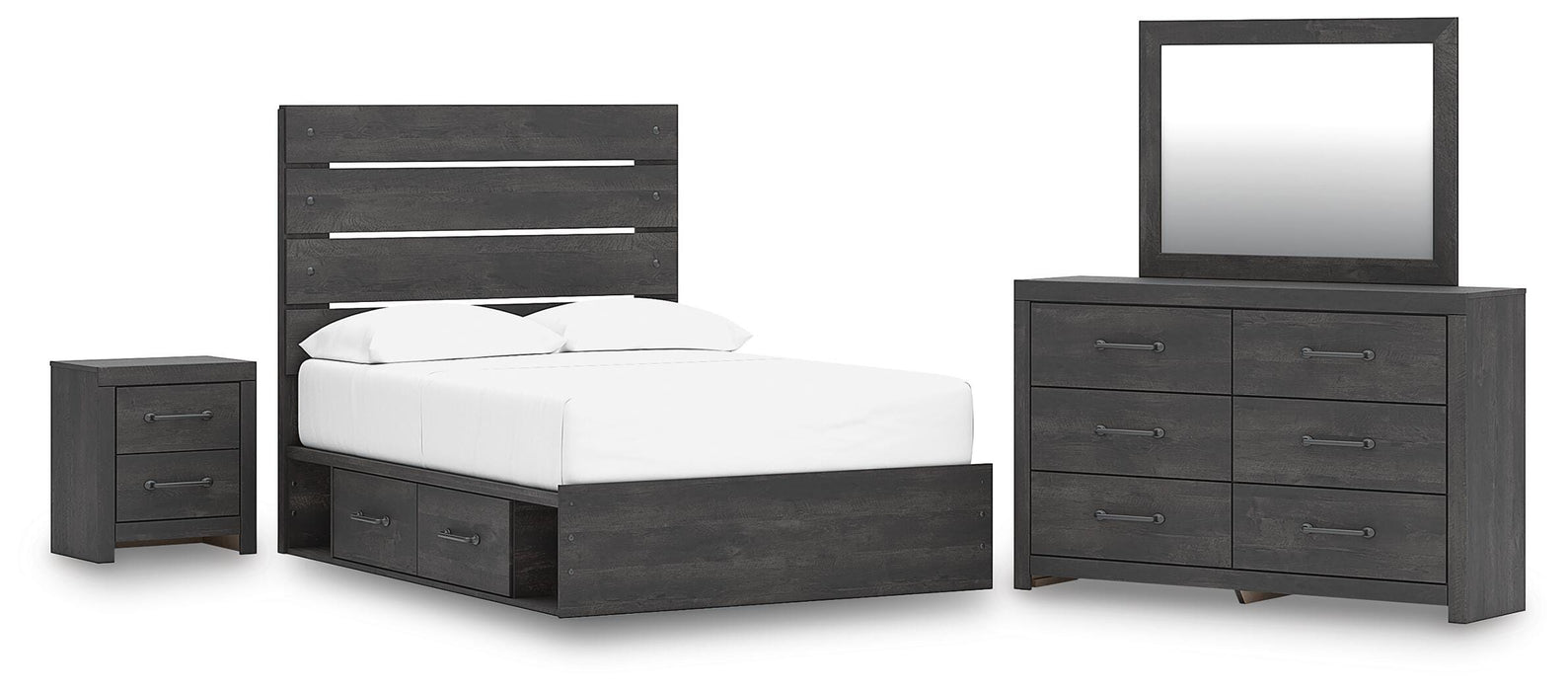 Hollivern Bedroom Set - MI Hometown Furnishings (MI)*