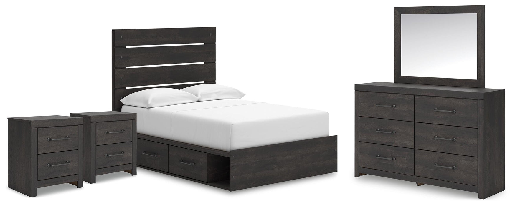 Hollivern Bedroom Set - MI Hometown Furnishings (MI)*