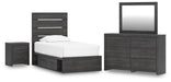 Hollivern Bedroom Set - MI Hometown Furnishings (MI)*