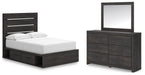 Hollivern Bedroom Set - MI Hometown Furnishings (MI)*