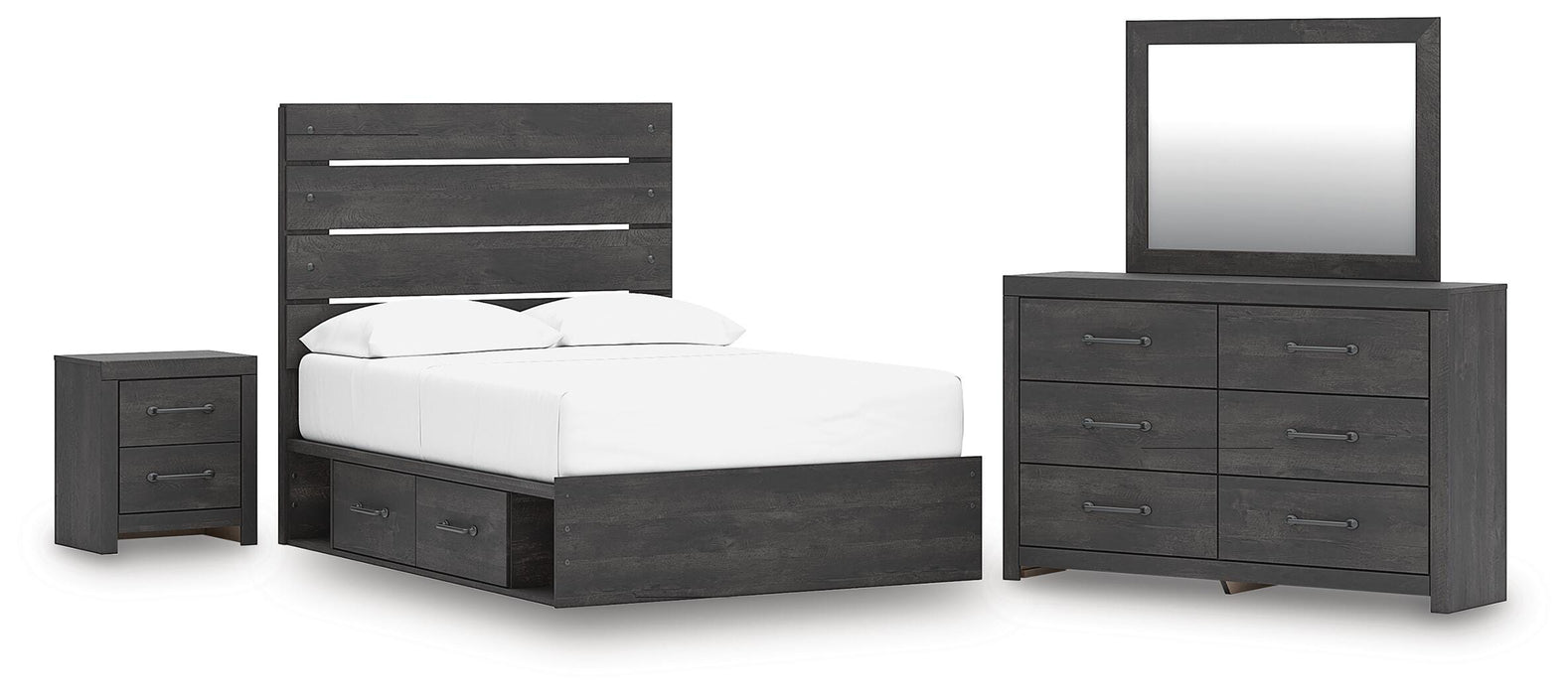 Hollivern Bedroom Set - MI Hometown Furnishings (MI)*