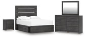 Hollivern Bedroom Set - MI Hometown Furnishings (MI)*