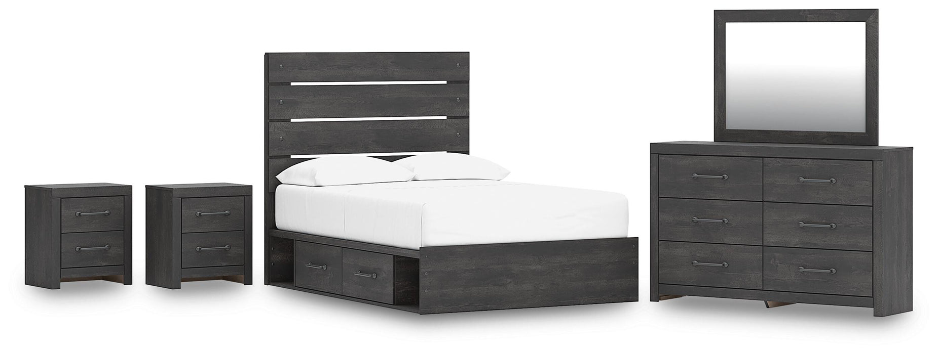 Hollivern Bedroom Set - MI Hometown Furnishings (MI)*