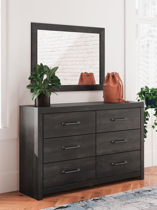 Hollivern Dresser and Mirror - MI Hometown Furnishings (MI)*