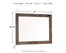 Drystan Bedroom Mirror - MI Hometown Furnishings (MI)*