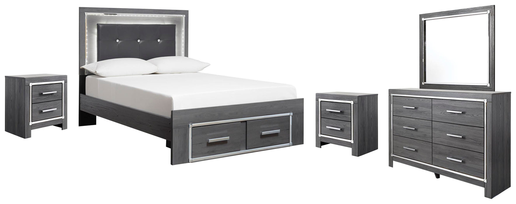 Lodanna Bedroom Set - MI Hometown Furnishings (MI)*