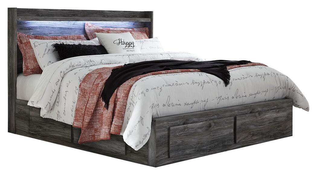 Baystorm Storage Bed - MI Hometown Furnishings (MI)*
