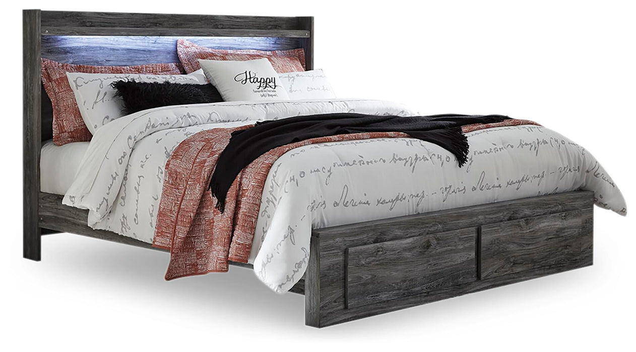 Baystorm Storage Bed - MI Hometown Furnishings (MI)*
