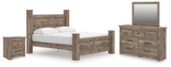 Rusticott Bedroom Set - MI Hometown Furnishings (MI)*