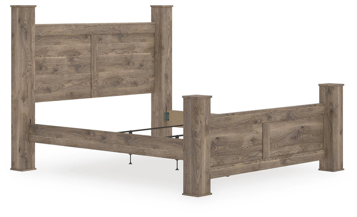 Rusticott Bed - MI Hometown Furnishings (MI)*