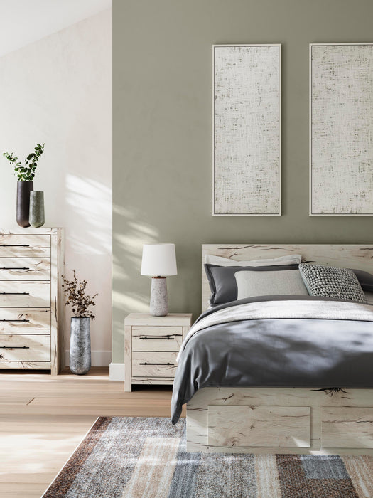 Lawroy Panel Storage Bed - MI Hometown Furnishings (MI)*