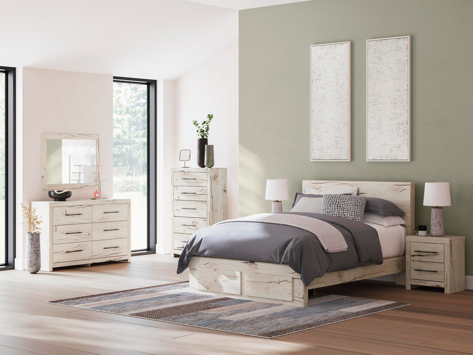 Lawroy Panel Storage Bed - MI Hometown Furnishings (MI)*