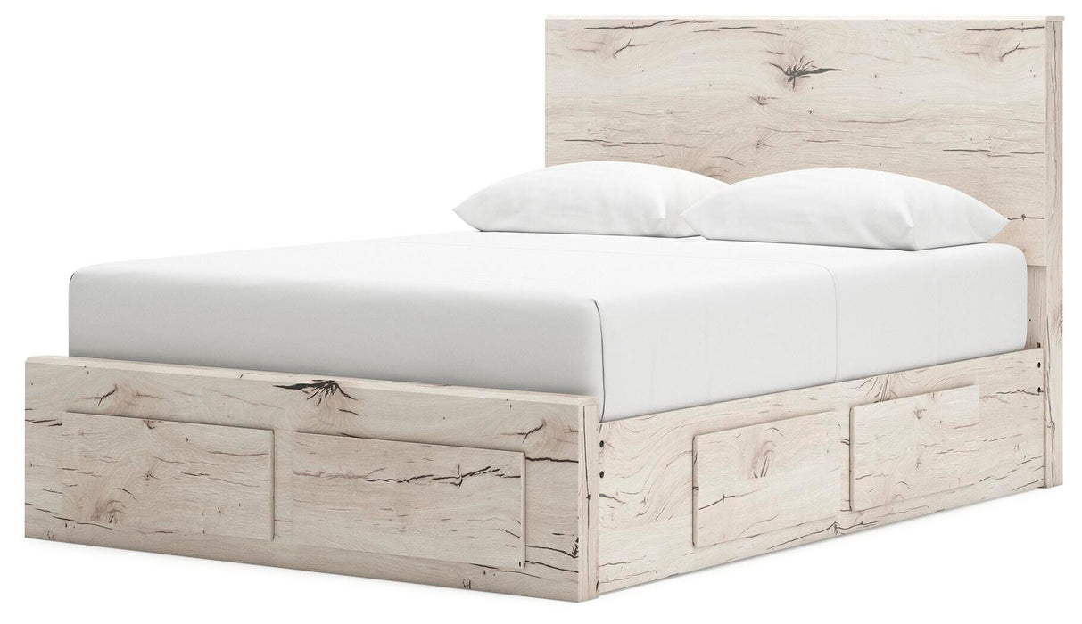 Lawroy Panel Storage Bed - MI Hometown Furnishings (MI)*