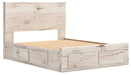 Lawroy Panel Storage Bed - MI Hometown Furnishings (MI)*