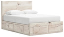 Lawroy Panel Storage Bed - MI Hometown Furnishings (MI)*