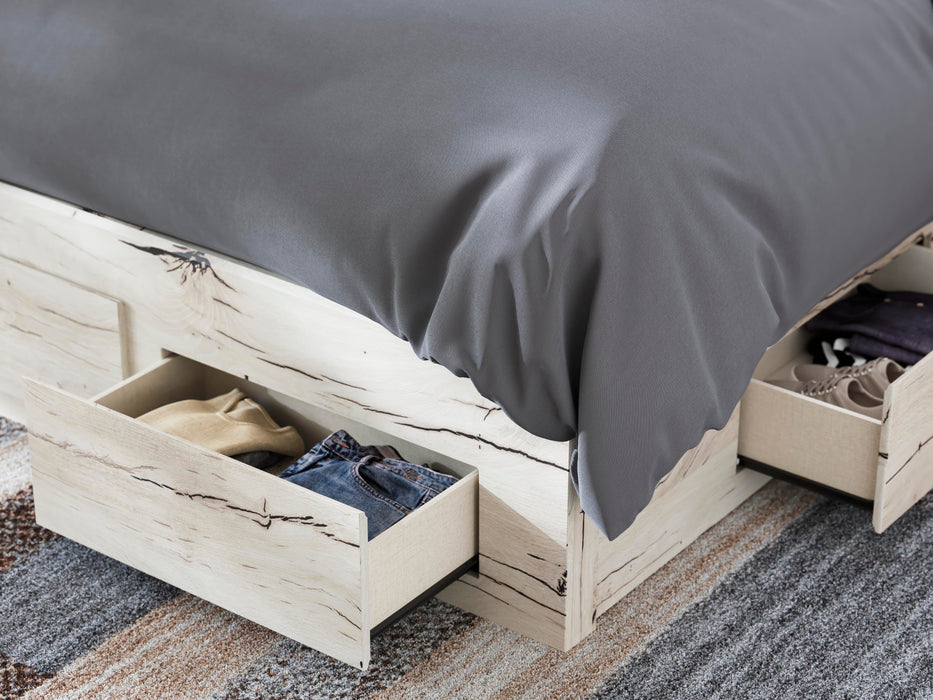 Lawroy Panel Storage Bed - MI Hometown Furnishings (MI)*