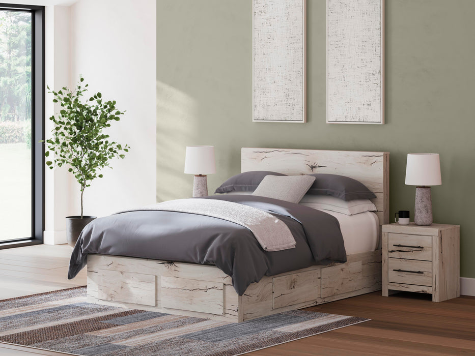 Lawroy Panel Storage Bed - MI Hometown Furnishings (MI)*