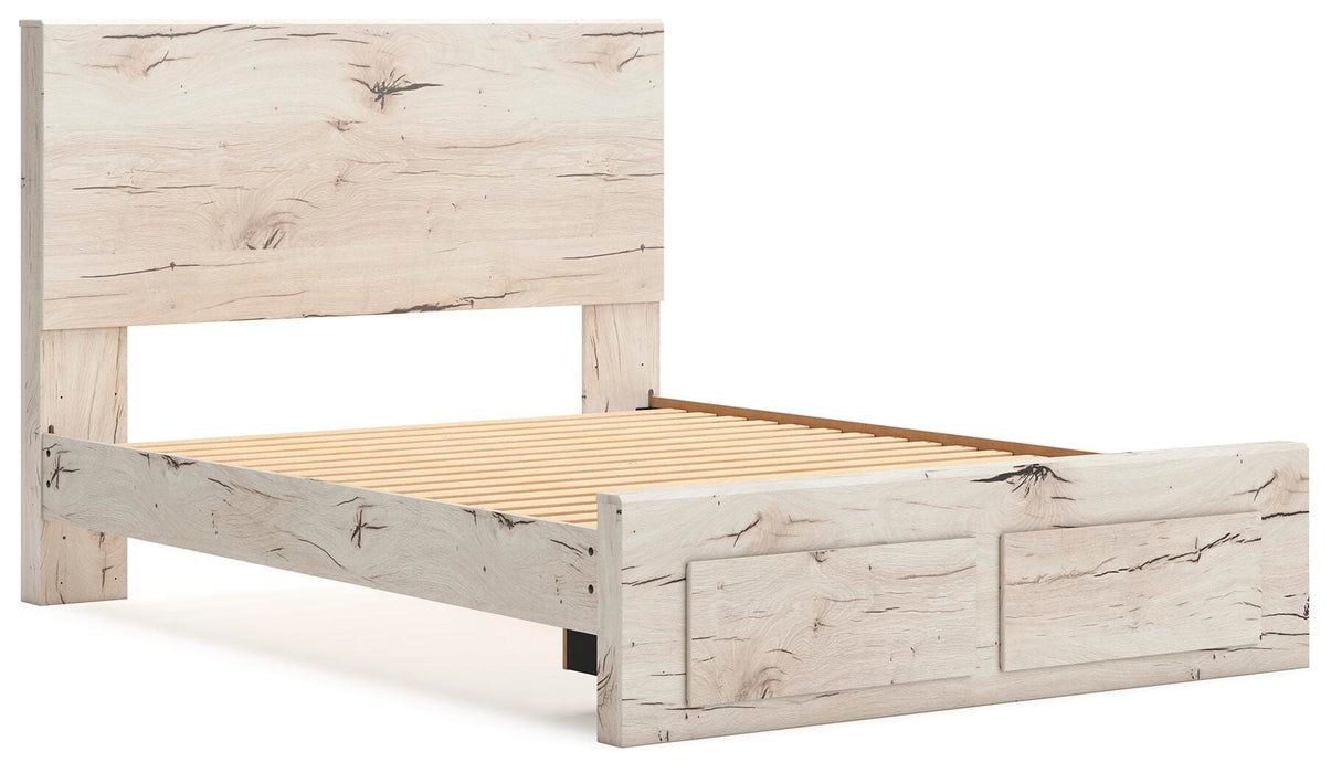 Lawroy Panel Storage Bed - MI Hometown Furnishings (MI)*