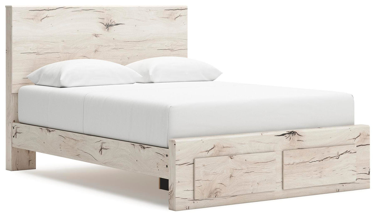 Lawroy Panel Storage Bed - MI Hometown Furnishings (MI)*