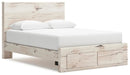 Lawroy Panel Storage Bed - MI Hometown Furnishings (MI)*
