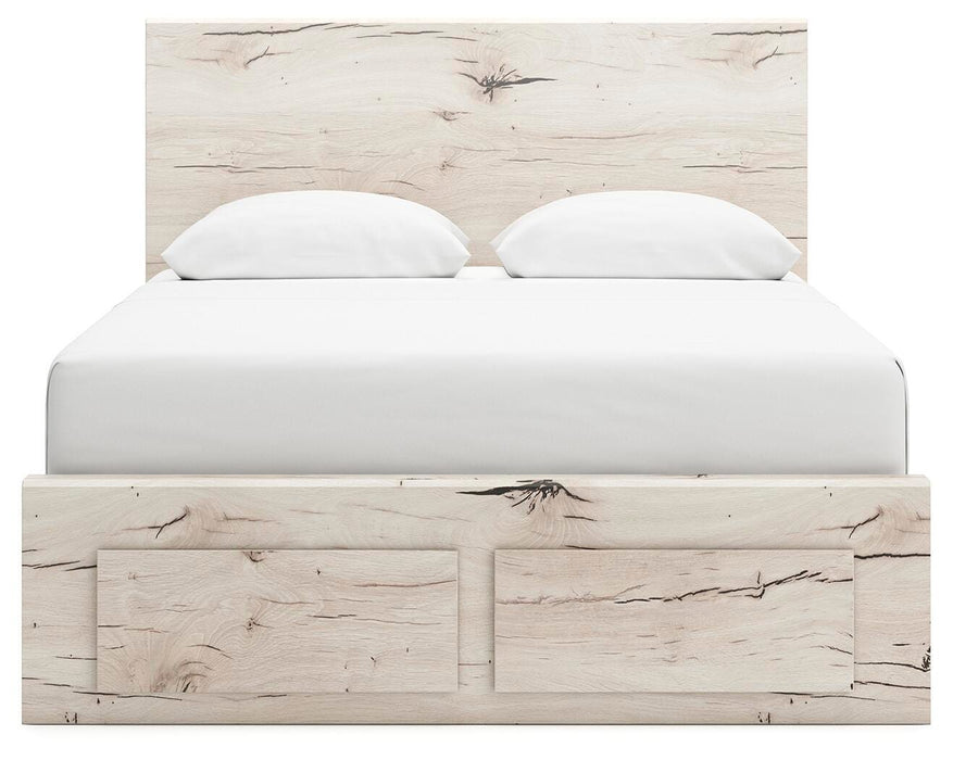 Lawroy Panel Storage Bed - MI Hometown Furnishings (MI)*