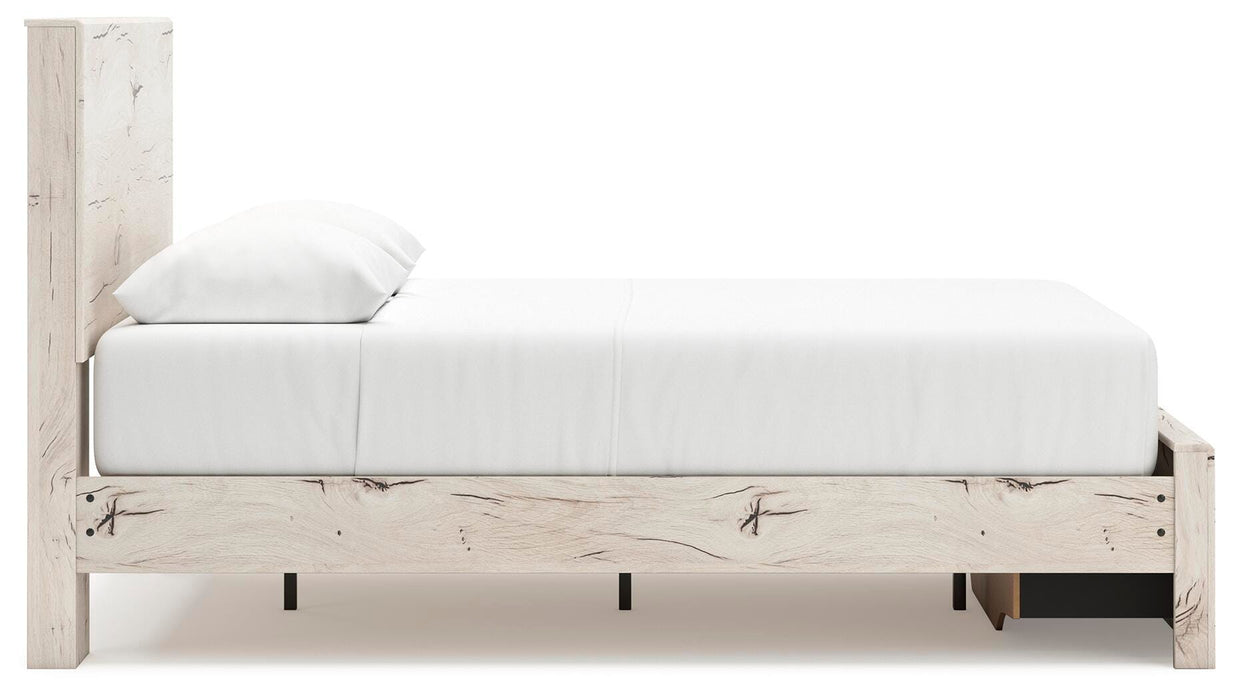 Lawroy Panel Storage Bed - MI Hometown Furnishings (MI)*
