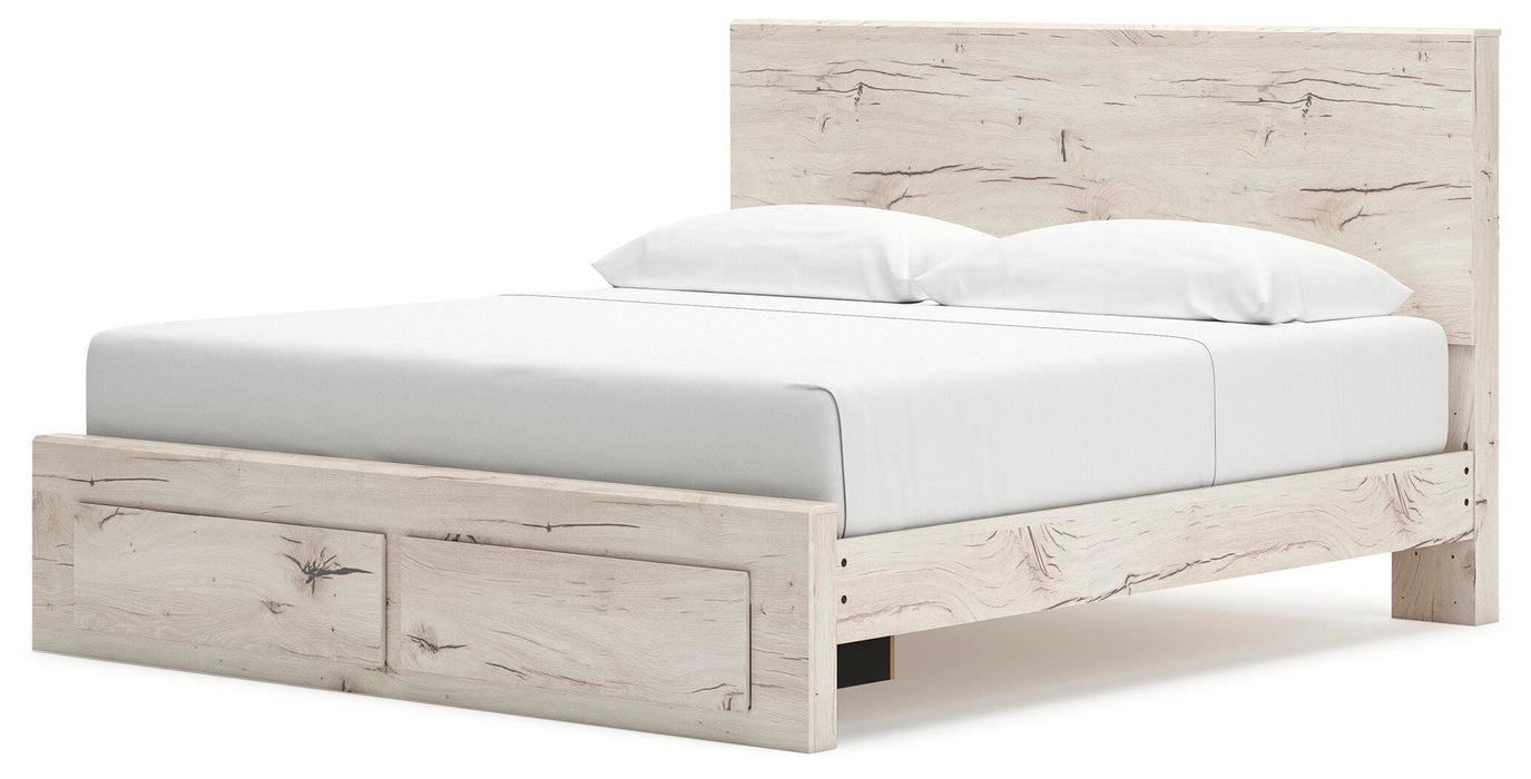 Lawroy Panel Storage Bed - MI Hometown Furnishings (MI)*
