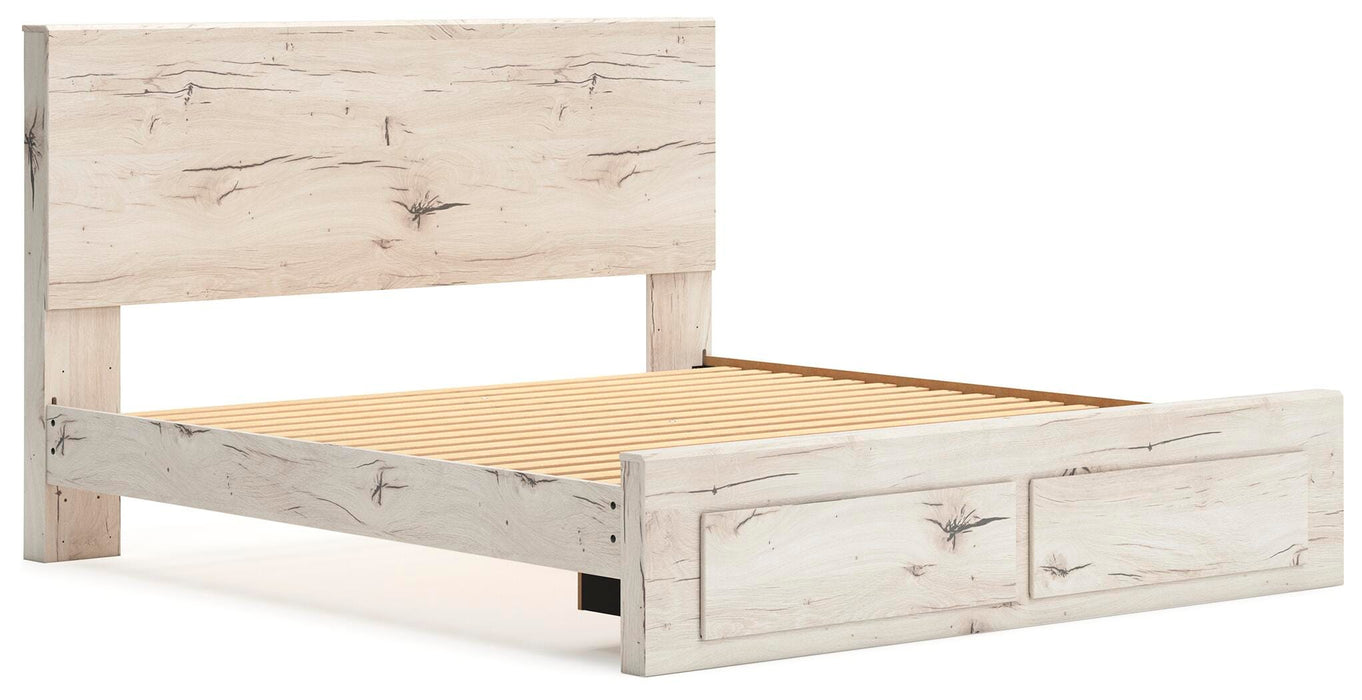 Lawroy Panel Storage Bed - MI Hometown Furnishings (MI)*