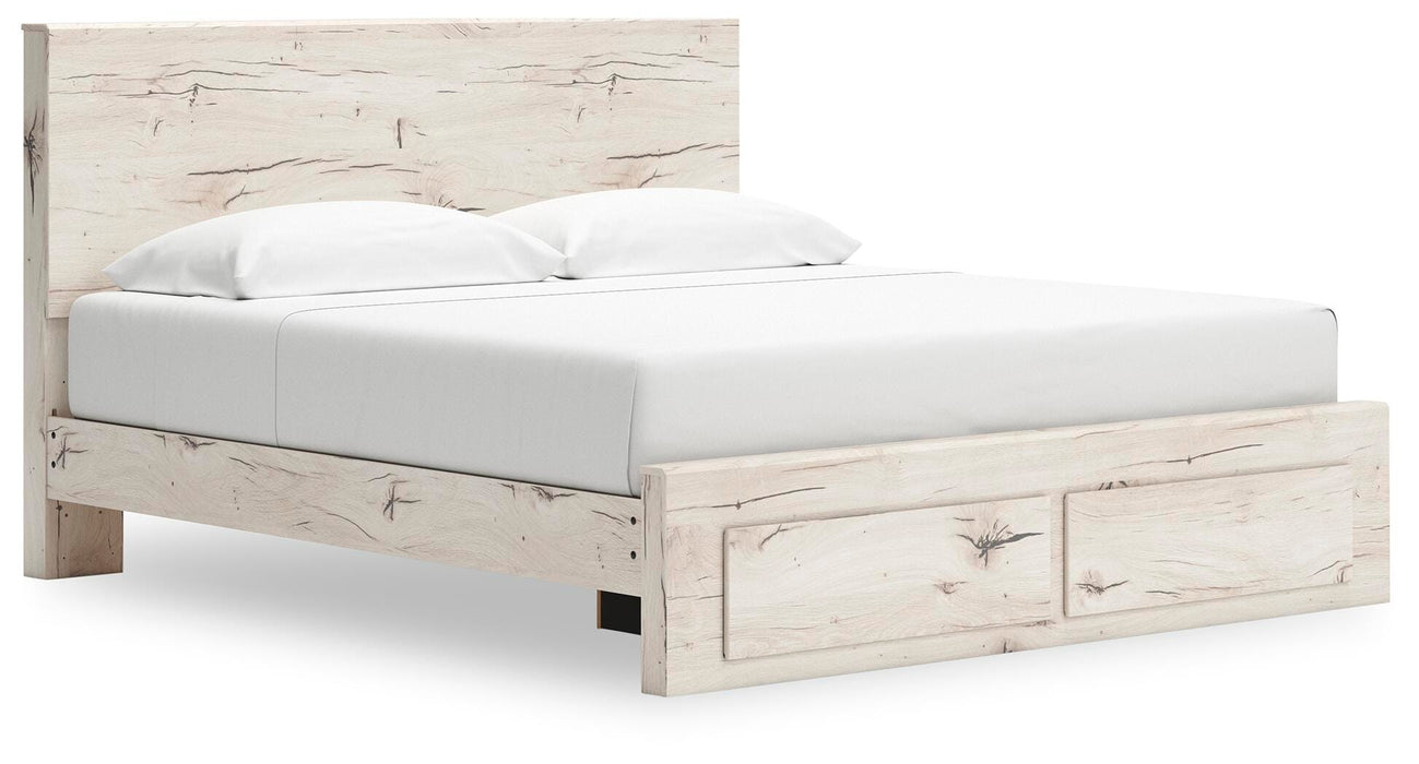 Lawroy Panel Storage Bed - MI Hometown Furnishings (MI)*
