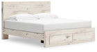 Lawroy Panel Storage Bed - MI Hometown Furnishings (MI)*