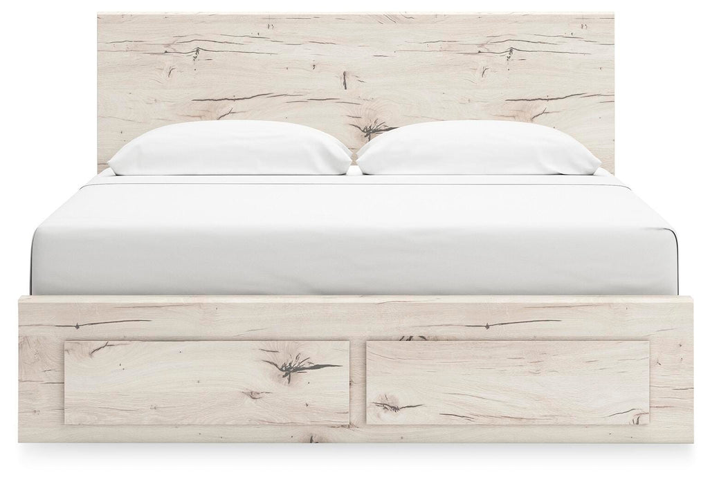 Lawroy Panel Storage Bed - MI Hometown Furnishings (MI)*