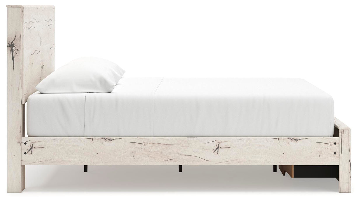 Lawroy Panel Storage Bed - MI Hometown Furnishings (MI)*