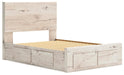 Lawroy Panel Storage Bed - MI Hometown Furnishings (MI)*